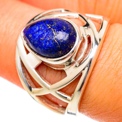 Lapis Lazuli Rings handcrafted by Ana Silver Co - RING101176