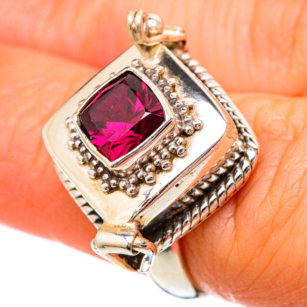 Garnet Rings handcrafted by Ana Silver Co - RING101182