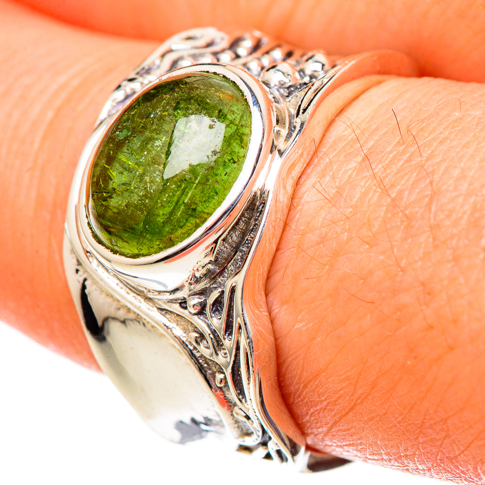 Peridot Rings handcrafted by Ana Silver Co - RING101192