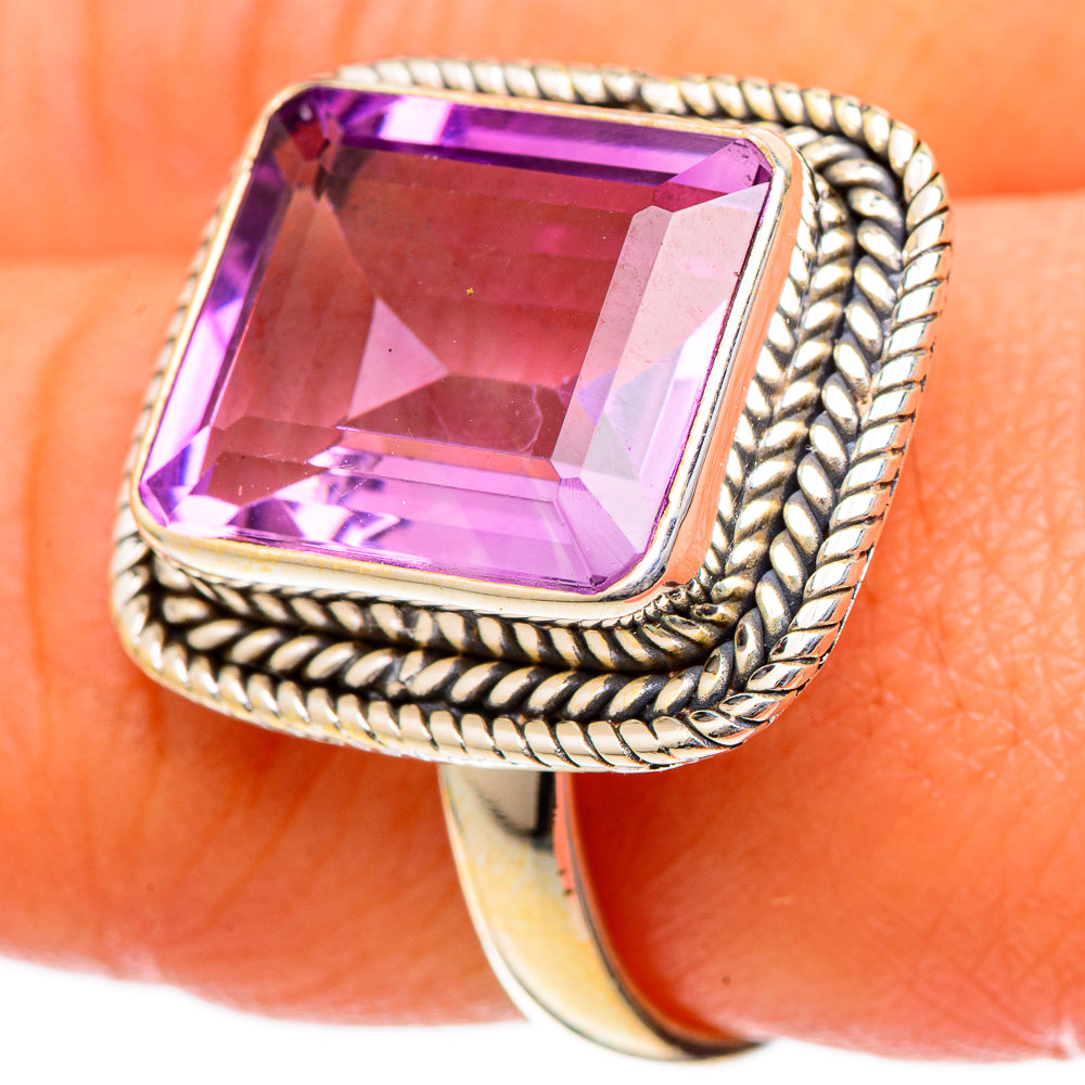 Amethyst Rings handcrafted by Ana Silver Co - RING101201