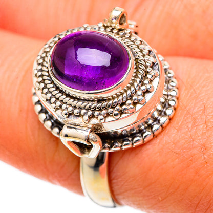 Amethyst Rings handcrafted by Ana Silver Co - RING101202