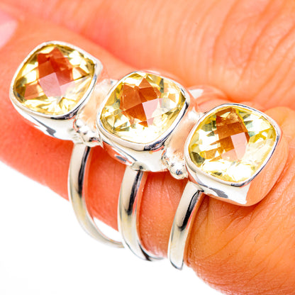 Citrine Rings handcrafted by Ana Silver Co - RING101230