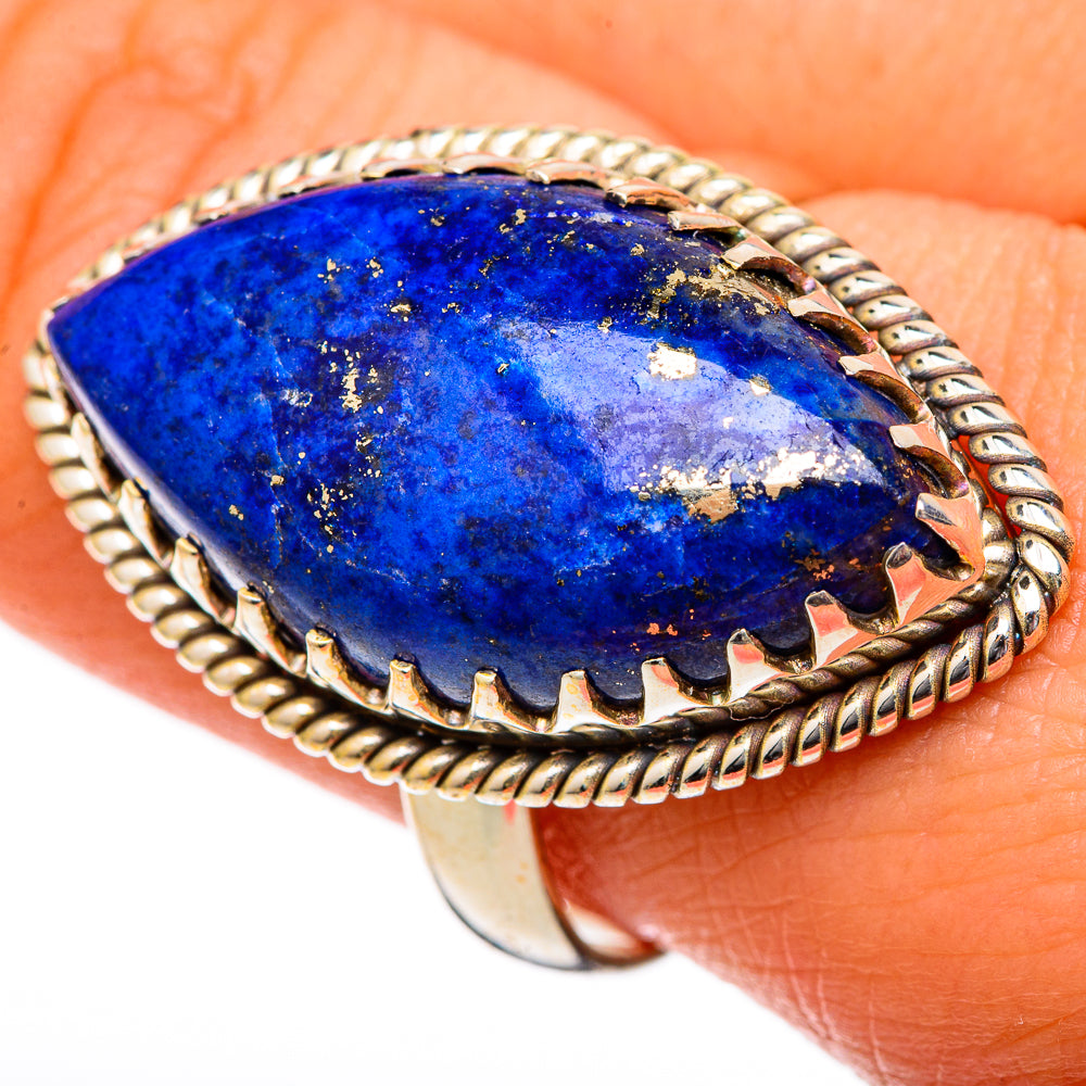 Lapis Lazuli Rings handcrafted by Ana Silver Co - RING101235