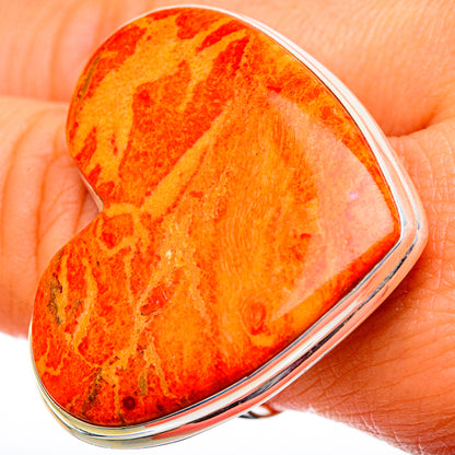Sponge Coral Rings handcrafted by Ana Silver Co - RING101245