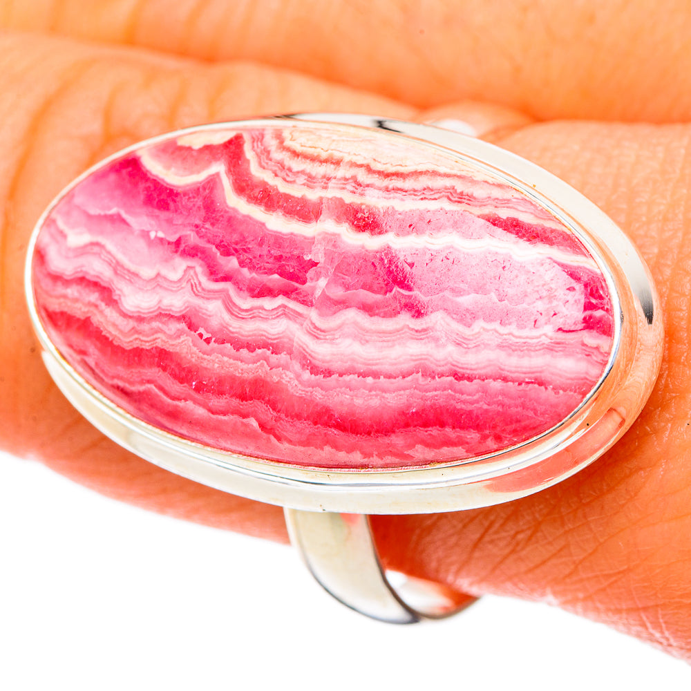 Rhodochrosite Rings handcrafted by Ana Silver Co - RING101247