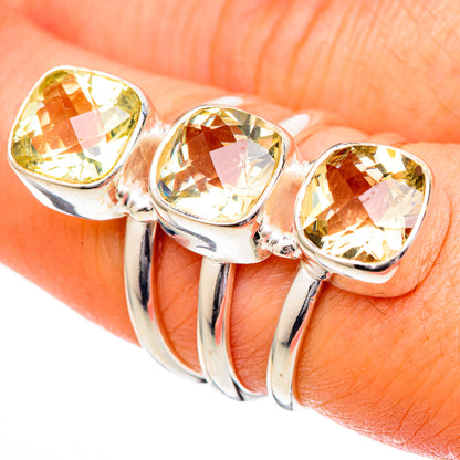 Citrine Rings handcrafted by Ana Silver Co - RING101274