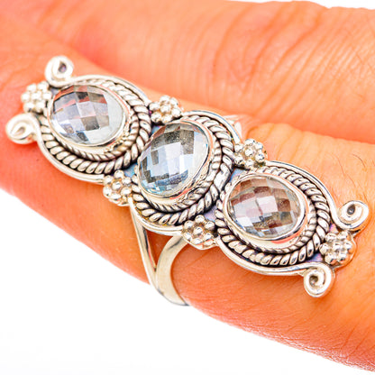 White Quartz Rings handcrafted by Ana Silver Co - RING101280
