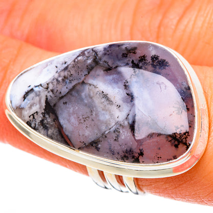 Dendritic Opal Rings handcrafted by Ana Silver Co - RING101291