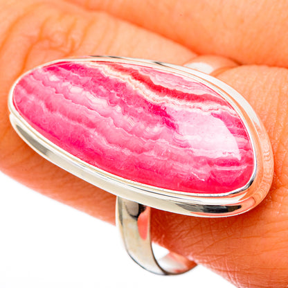 Rhodochrosite Rings handcrafted by Ana Silver Co - RING101300