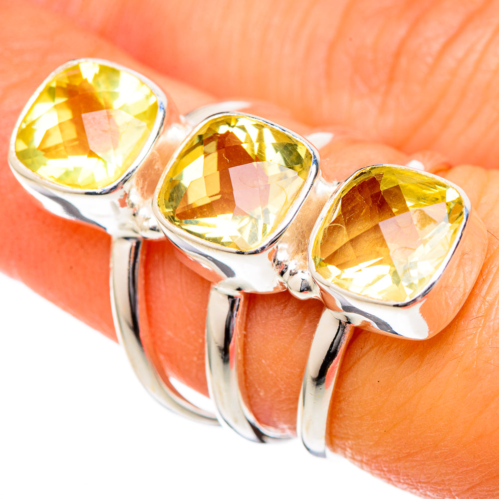 Citrine Rings handcrafted by Ana Silver Co - RING101303