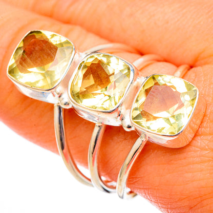 Citrine Rings handcrafted by Ana Silver Co - RING101313