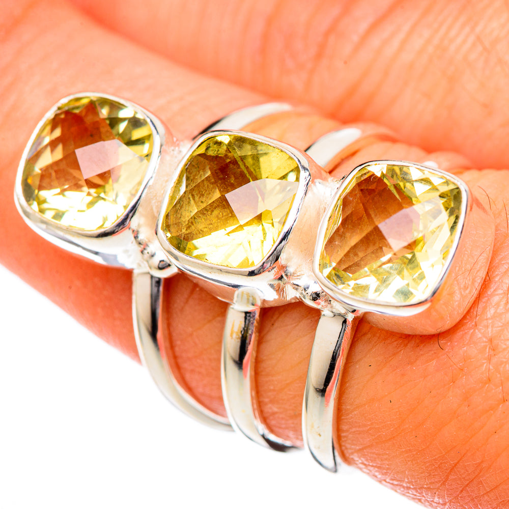 Citrine Rings handcrafted by Ana Silver Co - RING101324