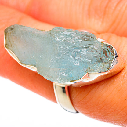 Aquamarine Rings handcrafted by Ana Silver Co - RING101329