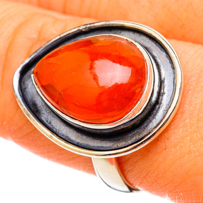 Carnelian Rings handcrafted by Ana Silver Co - RING101338