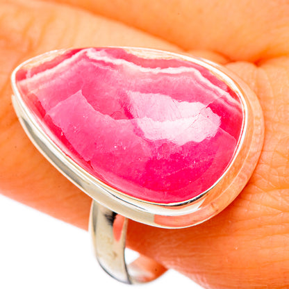 Rhodochrosite Rings handcrafted by Ana Silver Co - RING101342