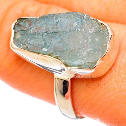 Aquamarine Rings handcrafted by Ana Silver Co - RING101376
