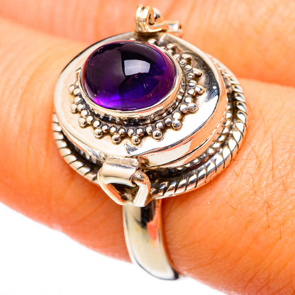 Amethyst Rings handcrafted by Ana Silver Co - RING101390