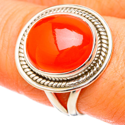 Carnelian Rings handcrafted by Ana Silver Co - RING101406