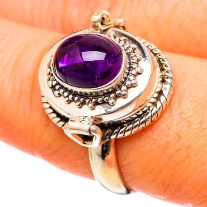 Amethyst Rings handcrafted by Ana Silver Co - RING101432