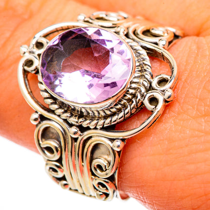 Amethyst Rings handcrafted by Ana Silver Co - RING101433