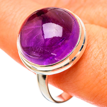 Amethyst Rings handcrafted by Ana Silver Co - RING101452