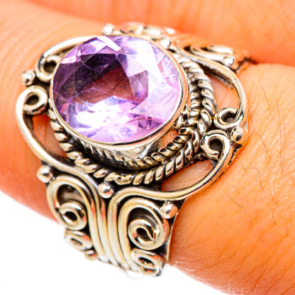 Amethyst Rings handcrafted by Ana Silver Co - RING101453