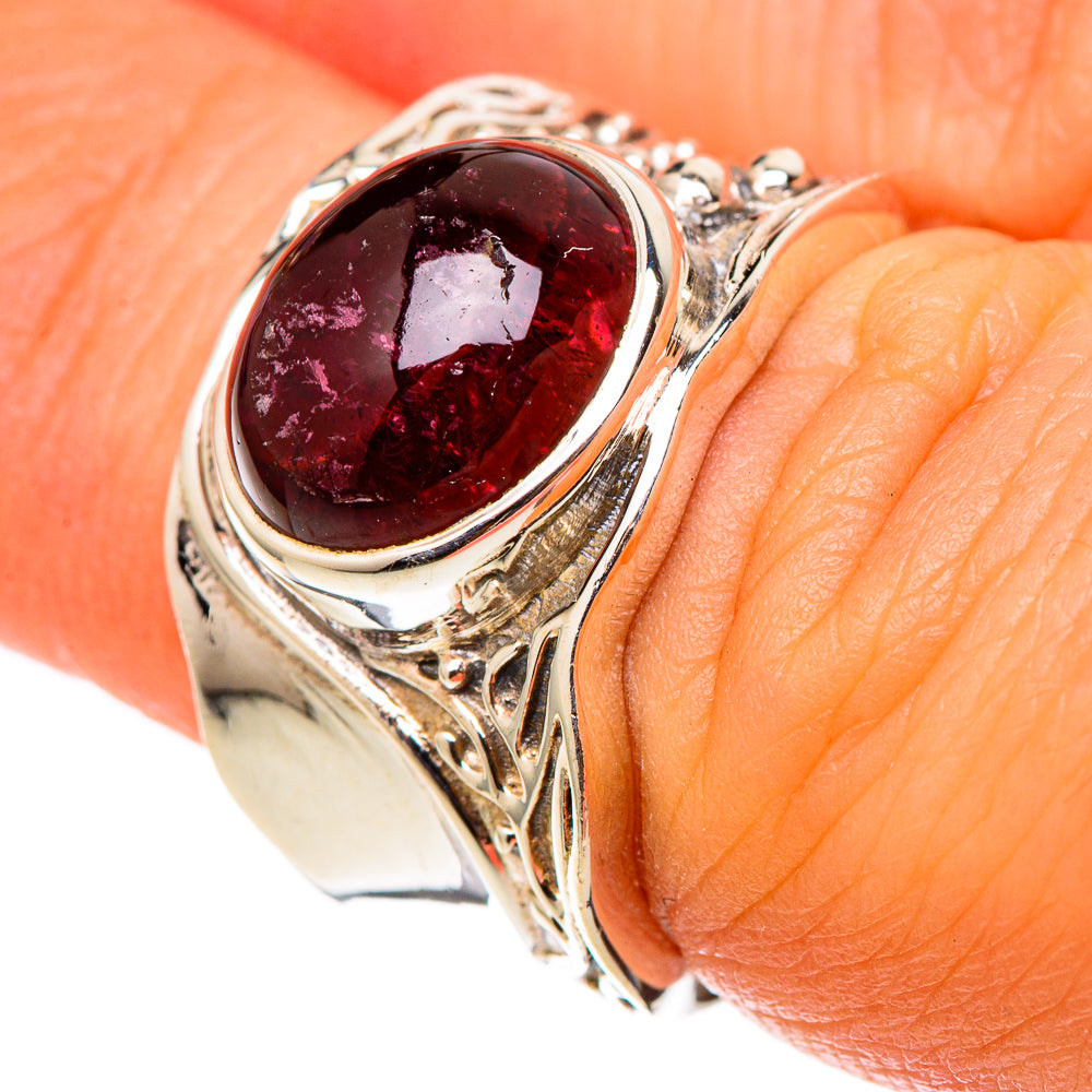 Garnet Rings handcrafted by Ana Silver Co - RING101482