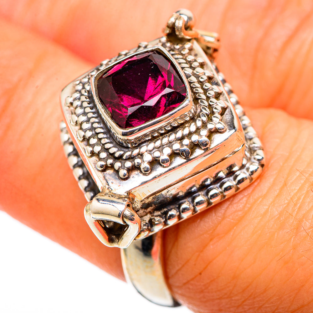 Garnet Rings handcrafted by Ana Silver Co - RING101487