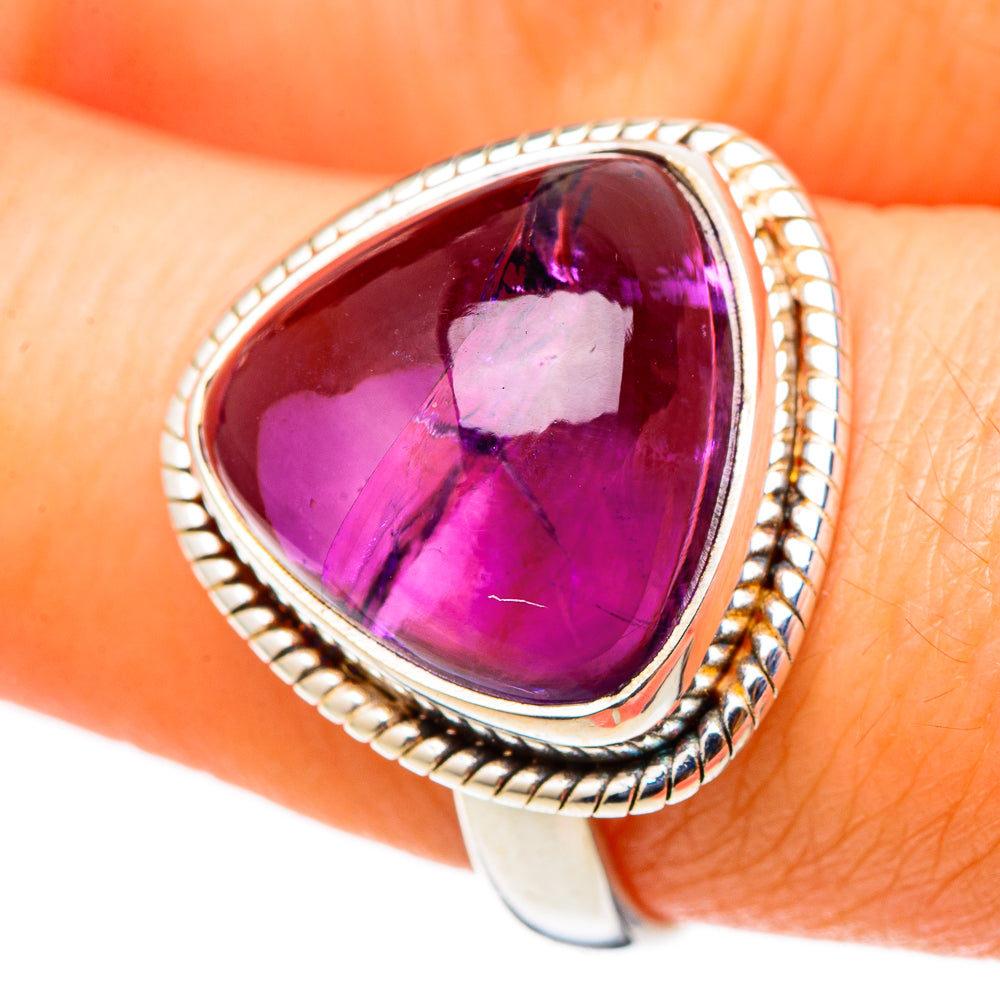 Amethyst Rings handcrafted by Ana Silver Co - RING101489