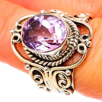 Amethyst Rings handcrafted by Ana Silver Co - RING101504