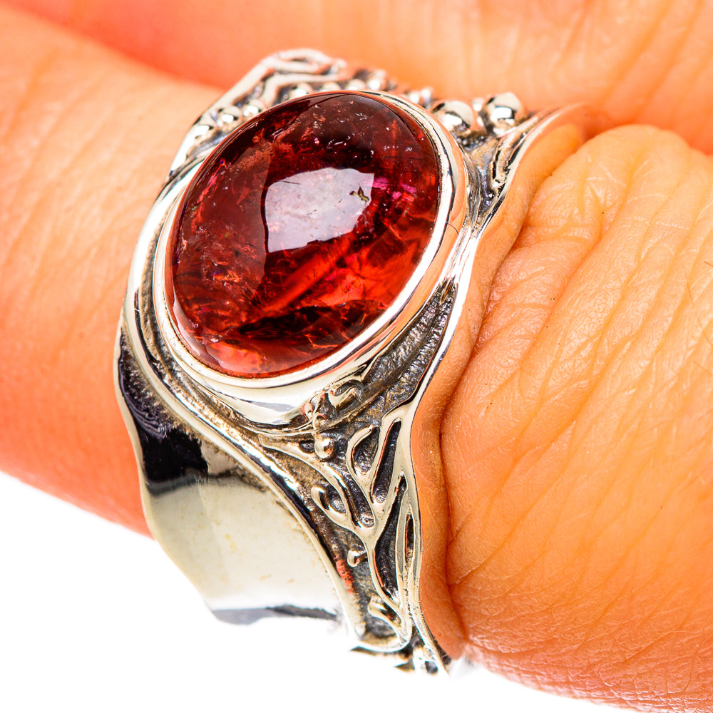 Garnet Rings handcrafted by Ana Silver Co - RING101514