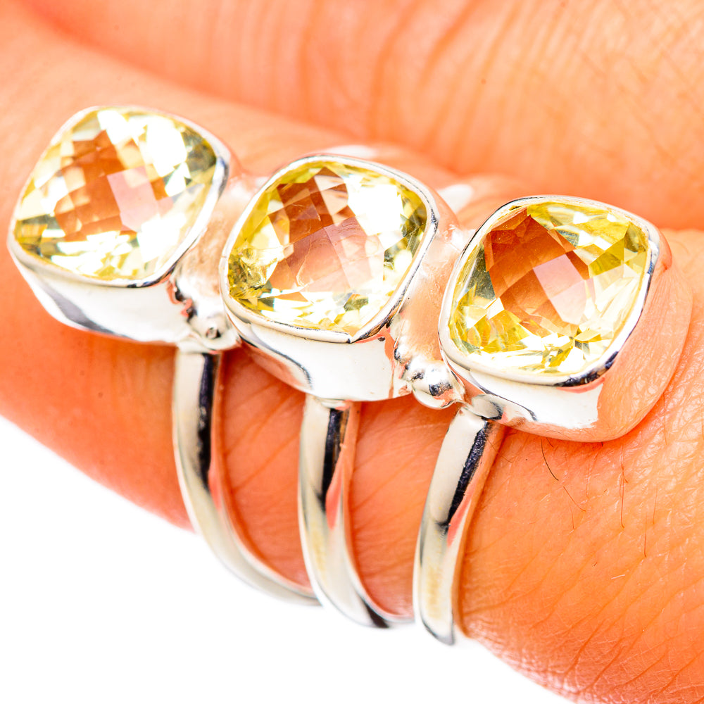 Citrine Rings handcrafted by Ana Silver Co - RING101527