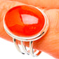 Carnelian Rings handcrafted by Ana Silver Co - RING101534