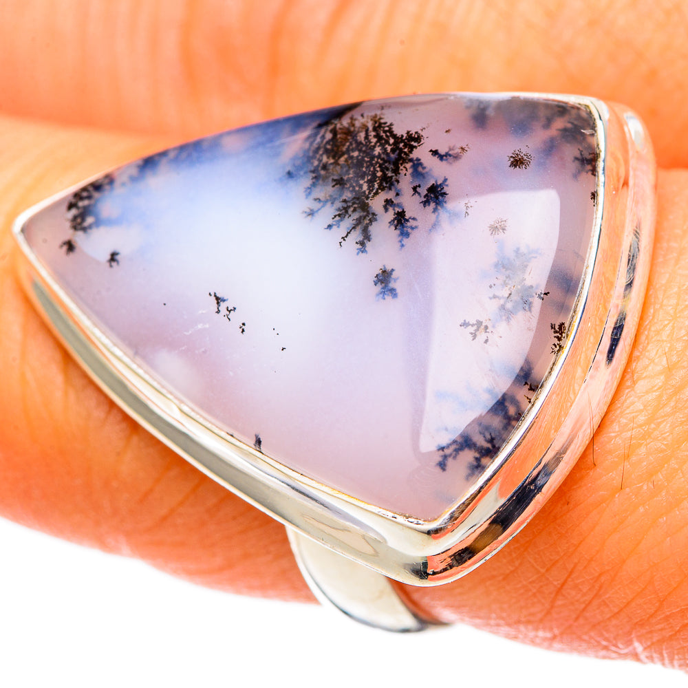 Dendritic Opal Rings handcrafted by Ana Silver Co - RING101563
