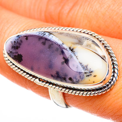 Dendritic Opal Rings handcrafted by Ana Silver Co - RING101602