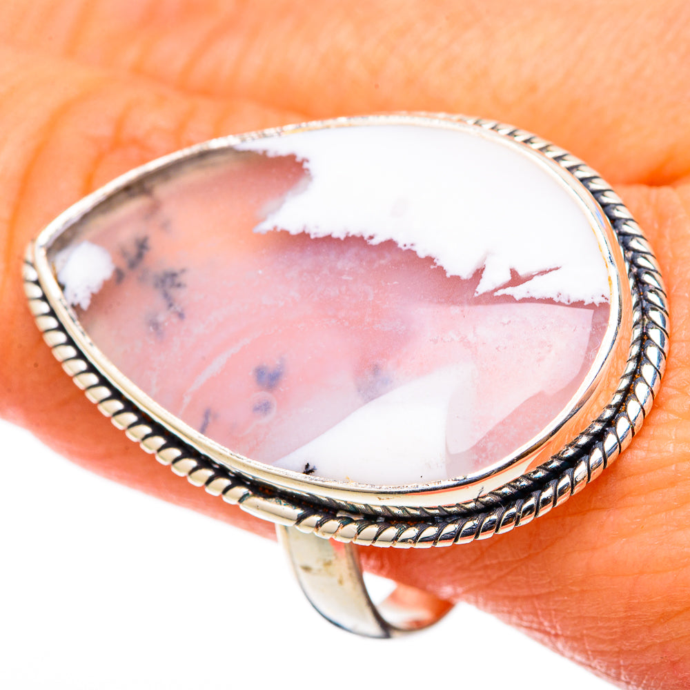 Dendritic Opal Rings handcrafted by Ana Silver Co - RING101603
