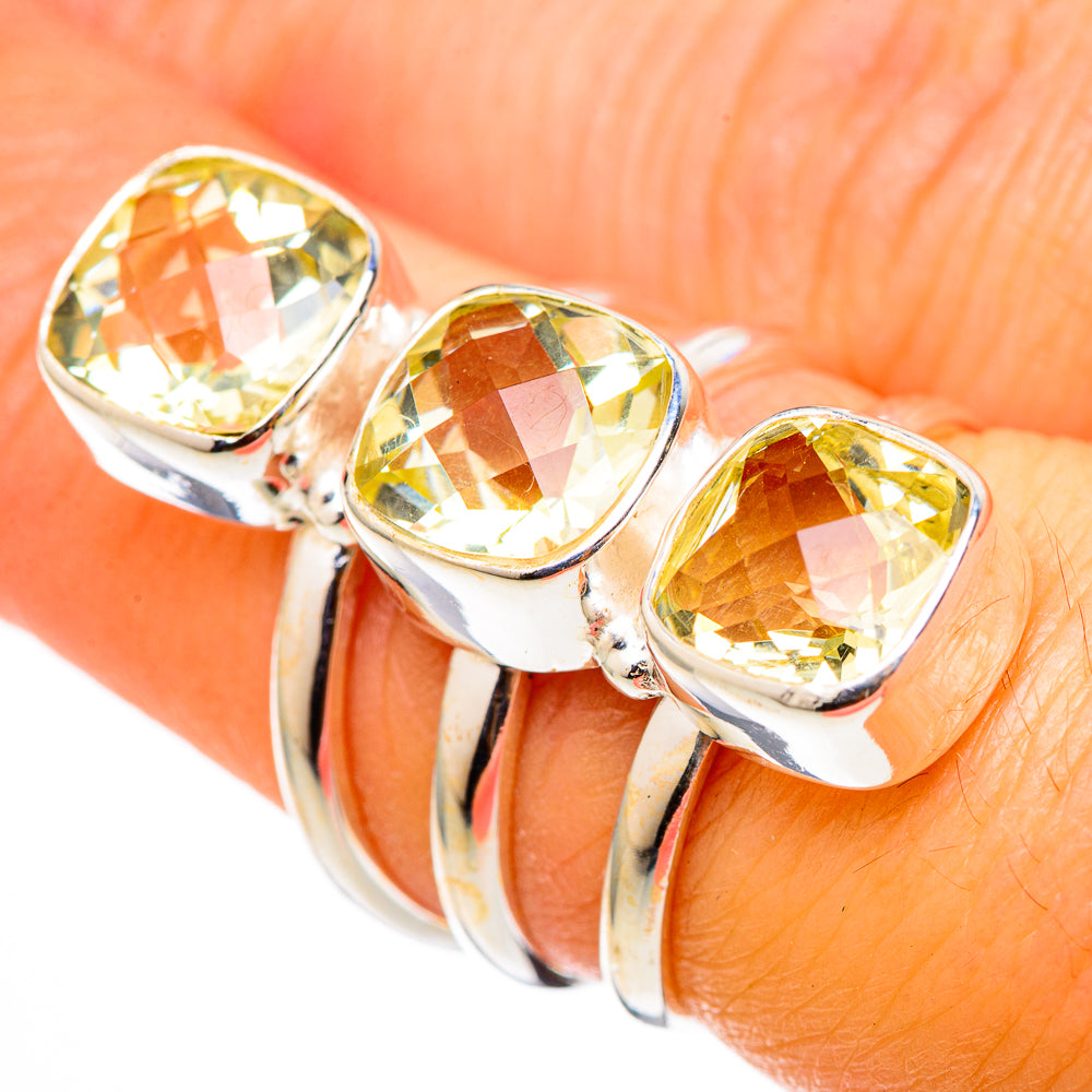 Citrine Rings handcrafted by Ana Silver Co - RING101605
