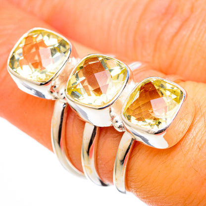 Citrine Rings handcrafted by Ana Silver Co - RING101605