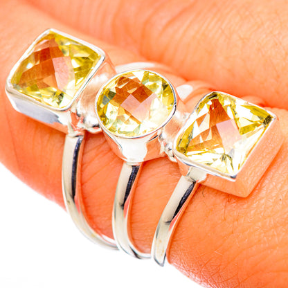 Citrine Rings handcrafted by Ana Silver Co - RING101617