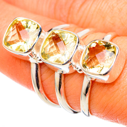 Citrine Rings handcrafted by Ana Silver Co - RING101624