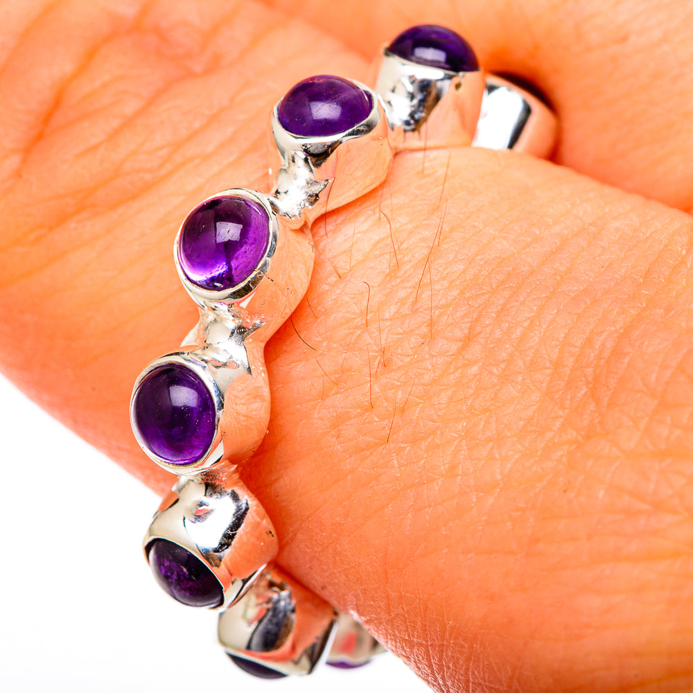Amethyst Rings handcrafted by Ana Silver Co - RING101644
