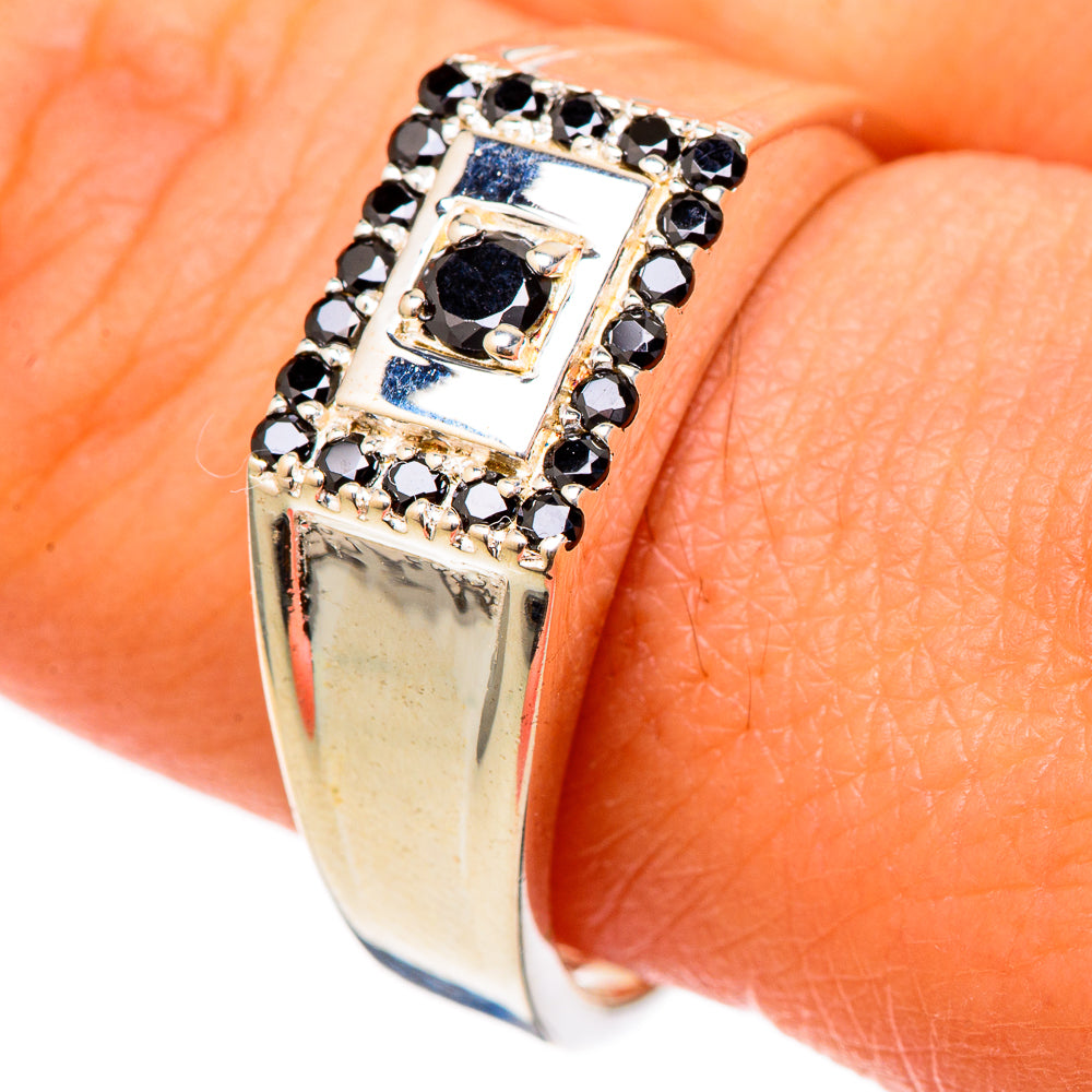Black Onyx Rings handcrafted by Ana Silver Co - RING101648