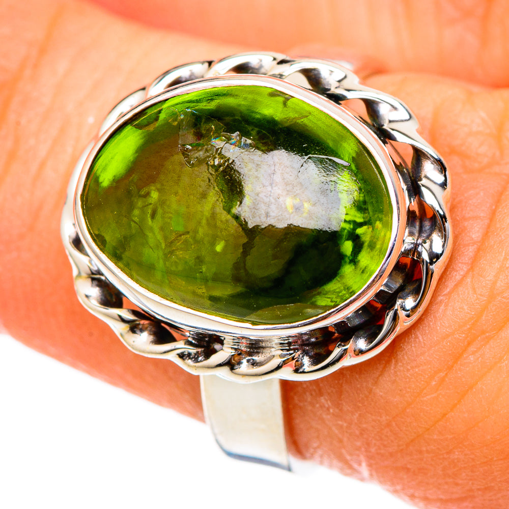 Peridot Rings handcrafted by Ana Silver Co - RING101660