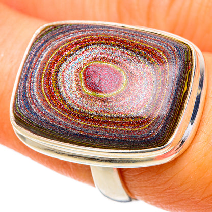 Fordite Rings handcrafted by Ana Silver Co - RING101662