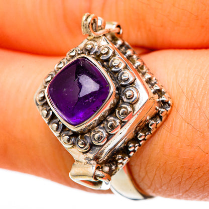 Amethyst Rings handcrafted by Ana Silver Co - RING101670