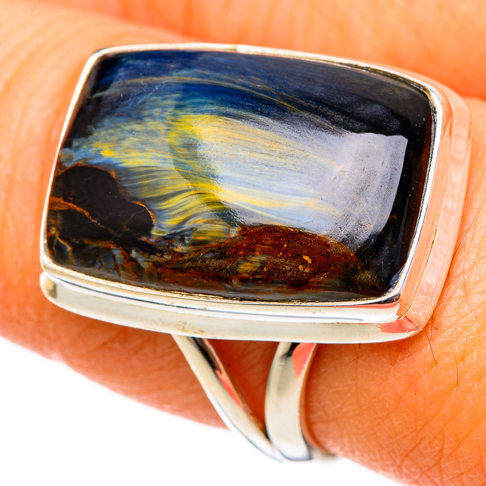 Pietersite Rings handcrafted by Ana Silver Co - RING101675