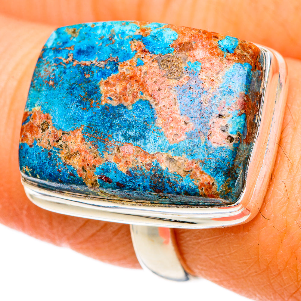 Shattuckite Rings handcrafted by Ana Silver Co - RING101682
