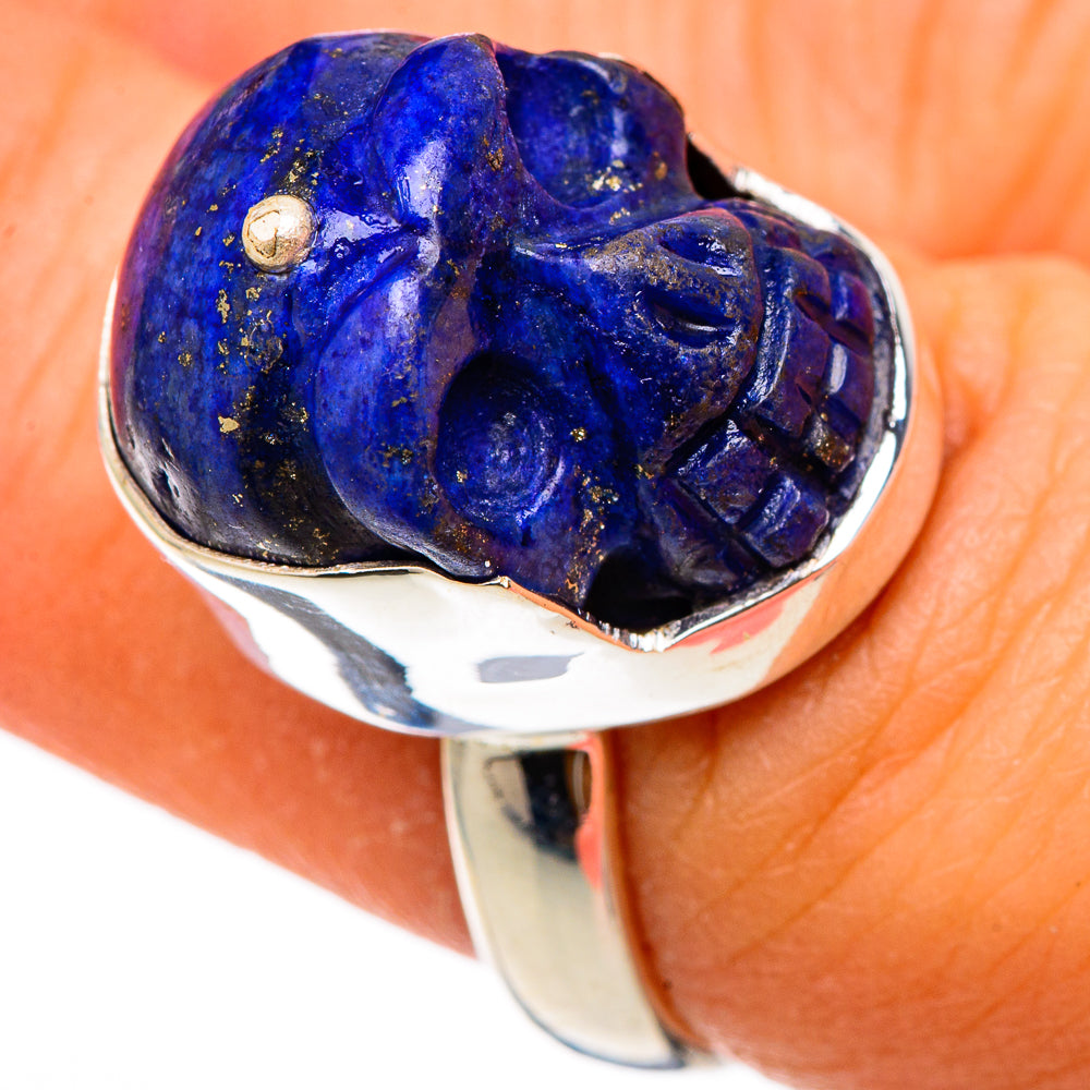 Lapis Lazuli Rings handcrafted by Ana Silver Co - RING101685