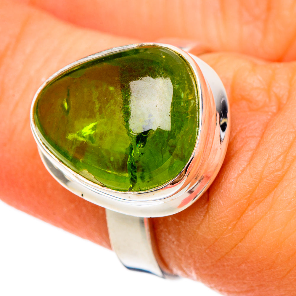 Peridot Rings handcrafted by Ana Silver Co - RING101687
