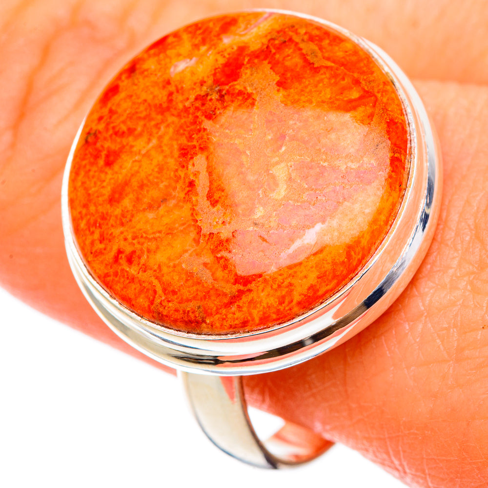 Sponge Coral Rings handcrafted by Ana Silver Co - RING101690